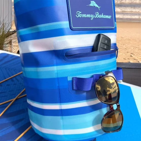 20L Waterproof Dry Bag for Boating Beach Kayaking - Blue Multicolor