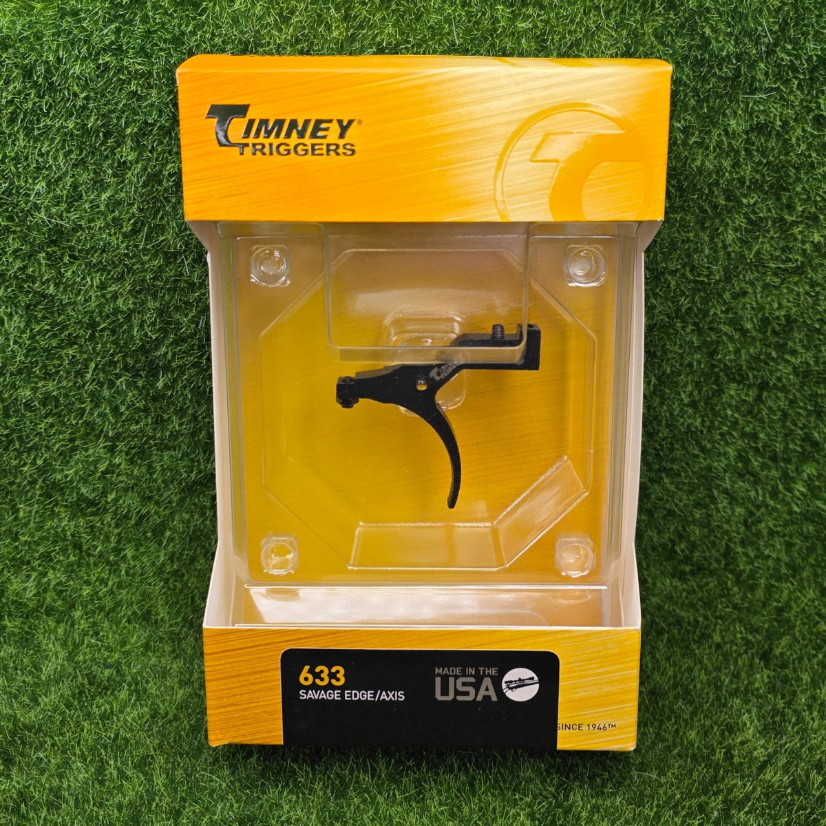 Drop-In Adjustable Curved Trigger for Savage Axis Rifles - Black