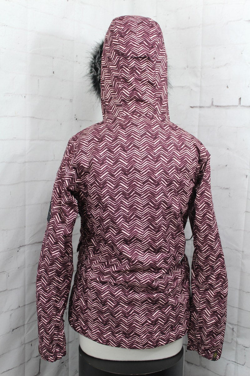 Women's Insulated Snowboard Jacket with Waterproof & Breathable Features