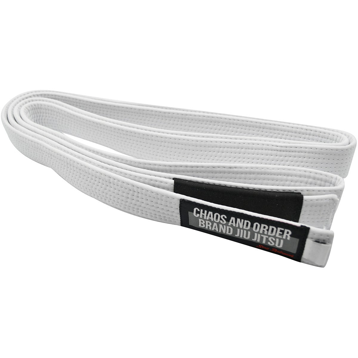 Premium Jiu-Jitsu Rank Belt White Heavy Cotton Martial Arts Belt