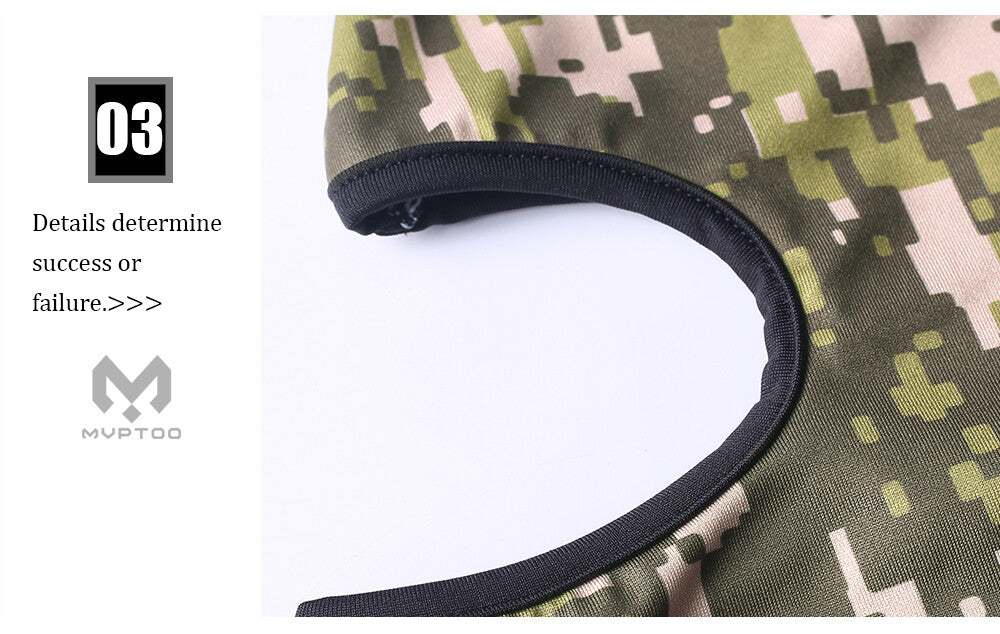 Unisex UV Protection Balaclava Face Mask for Outdoor Sports and Skiing