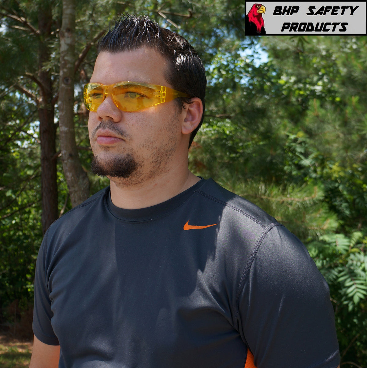 Safety Glasses with Impact-Resistant Polycarbonate Lenses ANSI Z87+