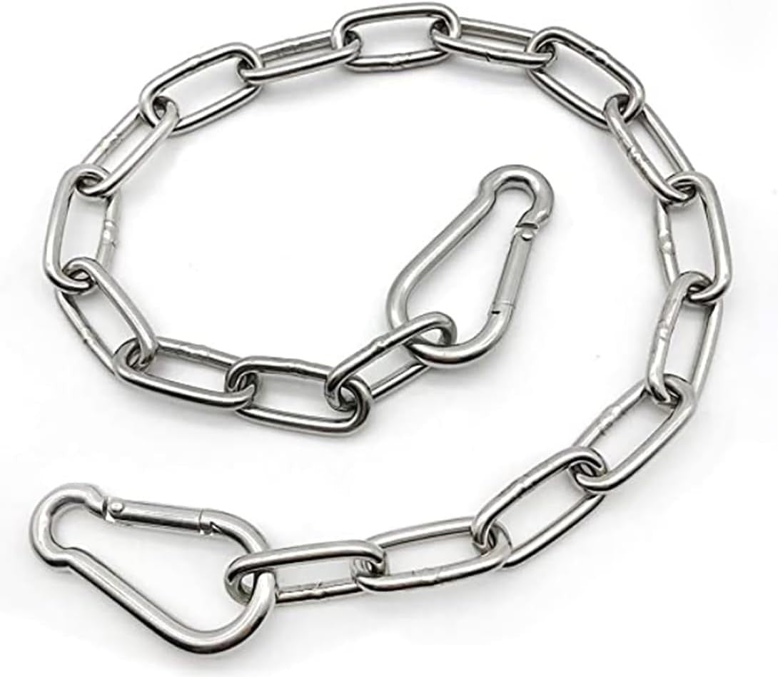 Heavy Duty Stainless Steel Chain for Punching Bags, Hanging Chair, Swing