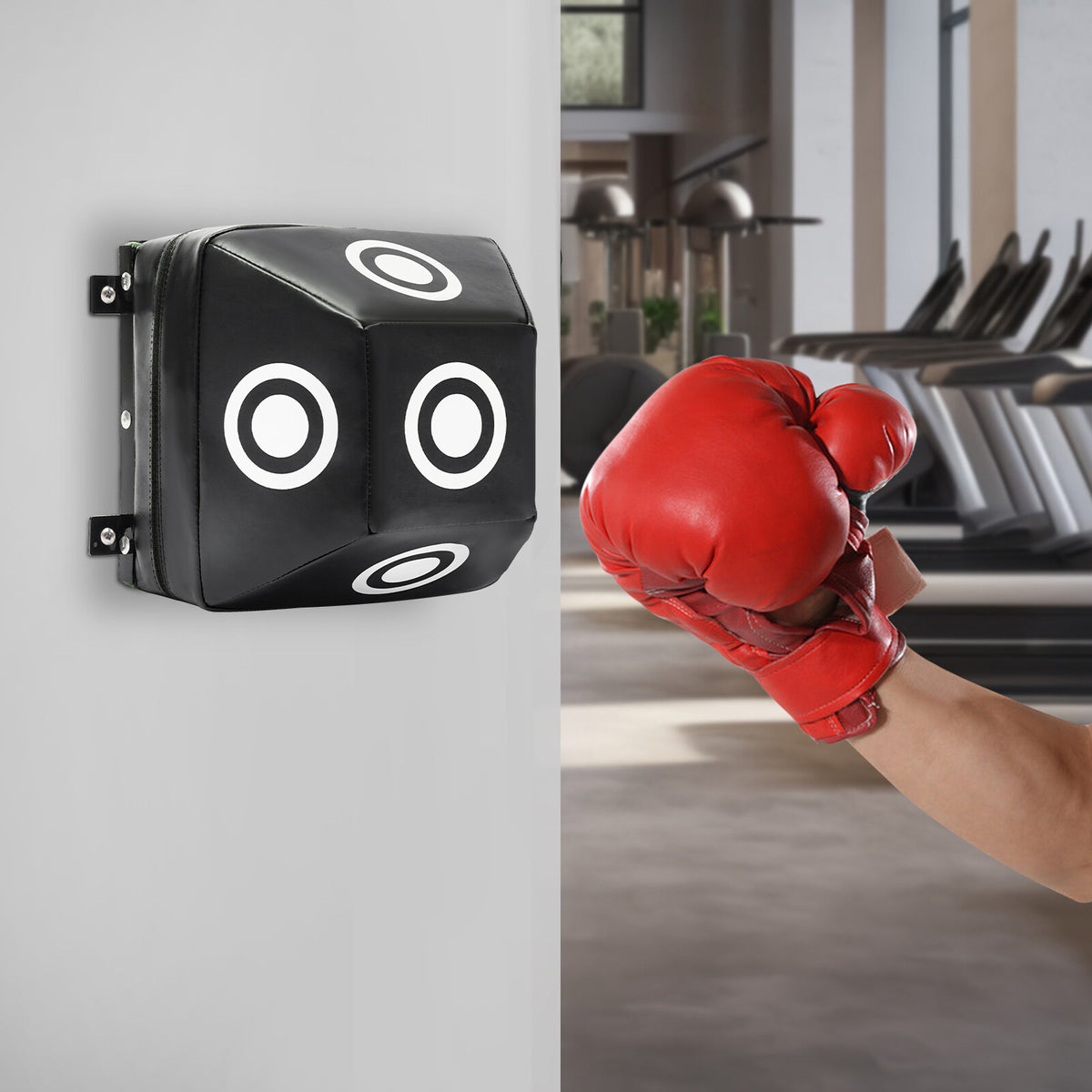 Wall Mount Boxing Punching Target Bag for Home Gym Training