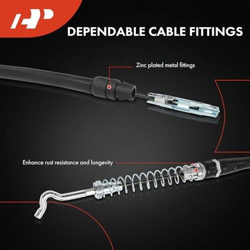 Rear Parking Brake Cable Assembly for Dodge Ram 2500/3500 Pickup Truck