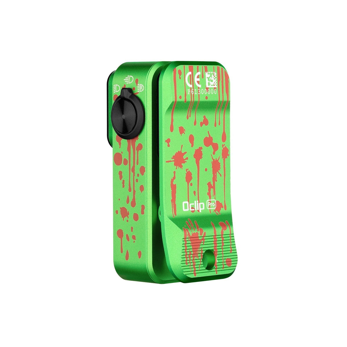 High-Lumen Clip-On Flashlight with Floodlight, Spotlight & Red Light