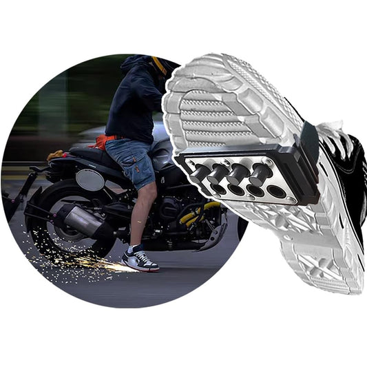 Reusable Motorcycle Bicycle Skateboard Spark Shoe Covers - Cool Effect
