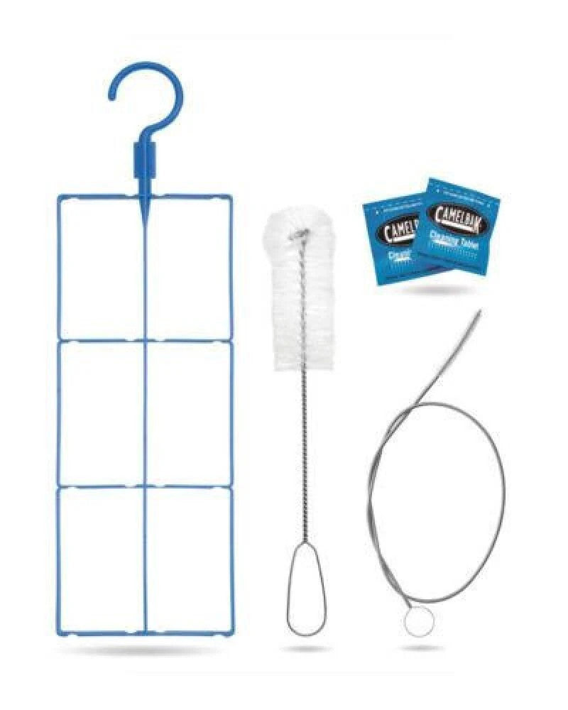 Hydration System Water Bladder Cleaning Kit with Brushes & Tabs