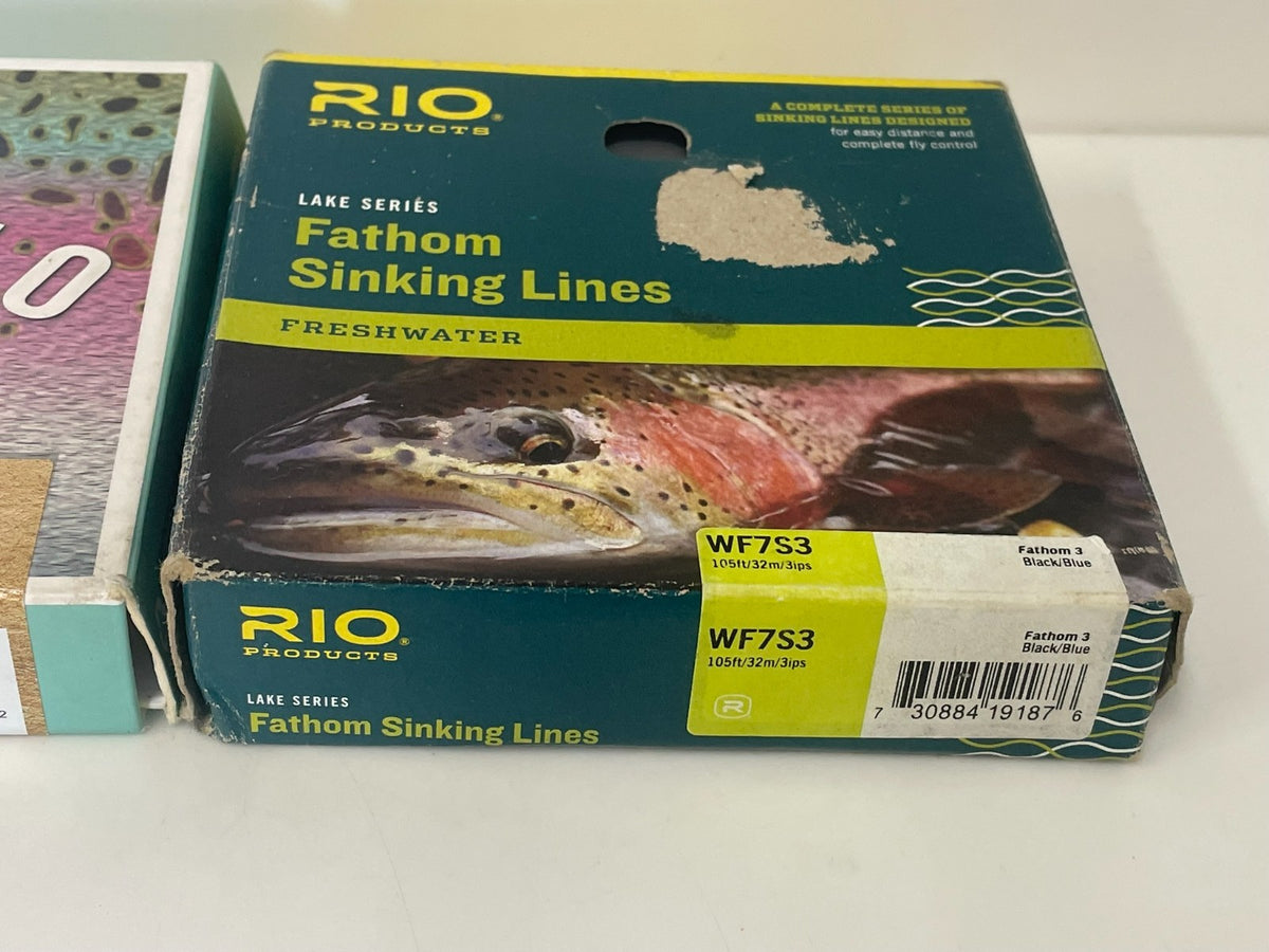 Fly Fishing Line Set 2 Pack Superflo Stillwater Taper and Rio Fathom Sink