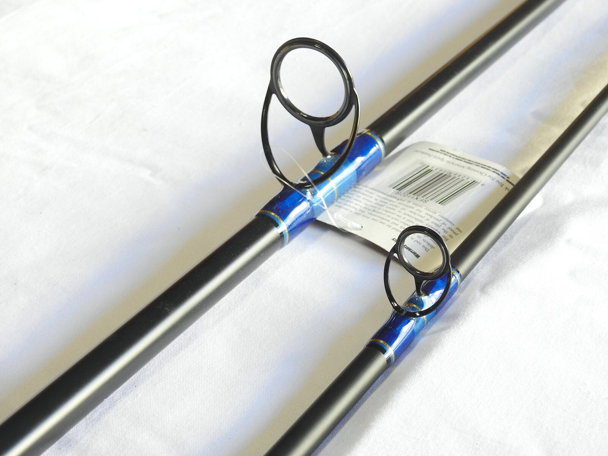 12ft Graphite Spinning Surf Fishing Rod 2-Piece Split Handle