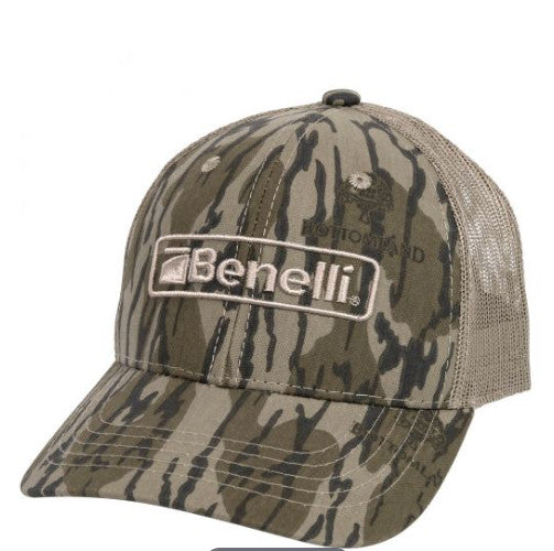 Benelli Logo Embroidered Snapback Hat Mesh Back Adjustable Cap - OSFA
