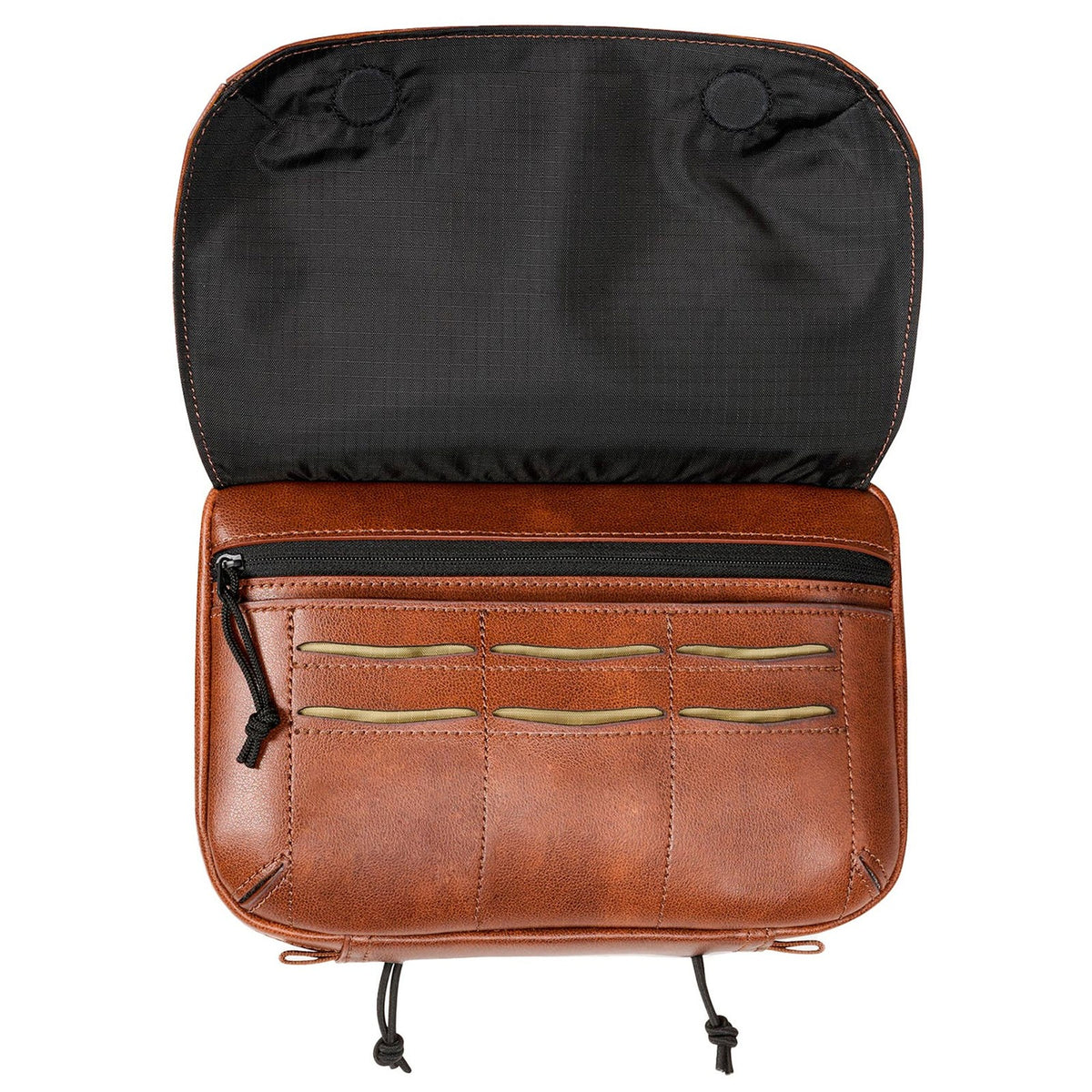 Upscale Leather Hip Pack - Brown