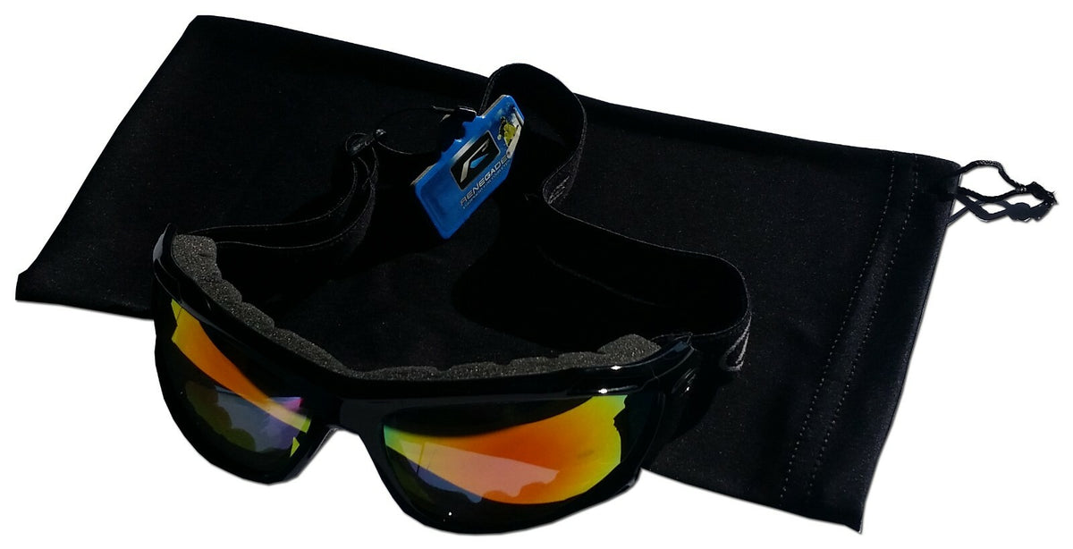 Ski Goggle Storage Pouch Microfiber Soft Bag for Winter Sports