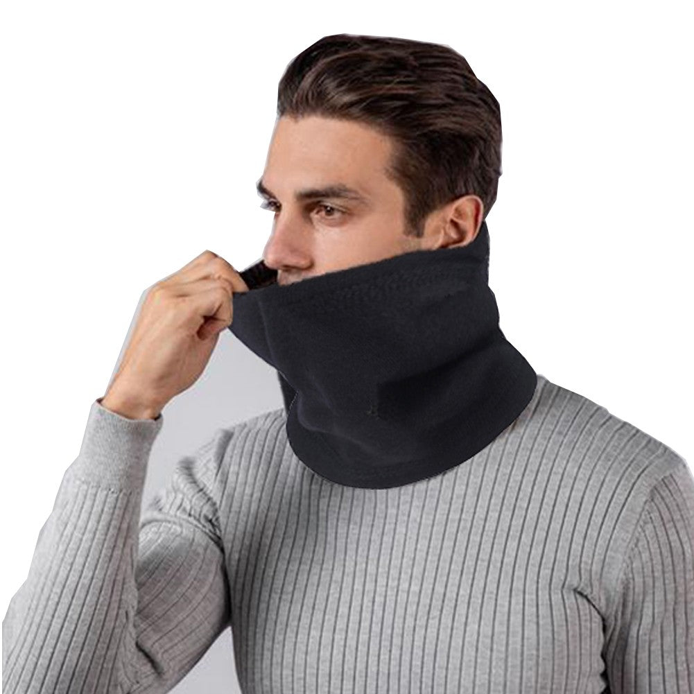 Thermal Fleece Neck Gaiter 3 Pack Winter Face Mask Scarf for Outdoor Sports