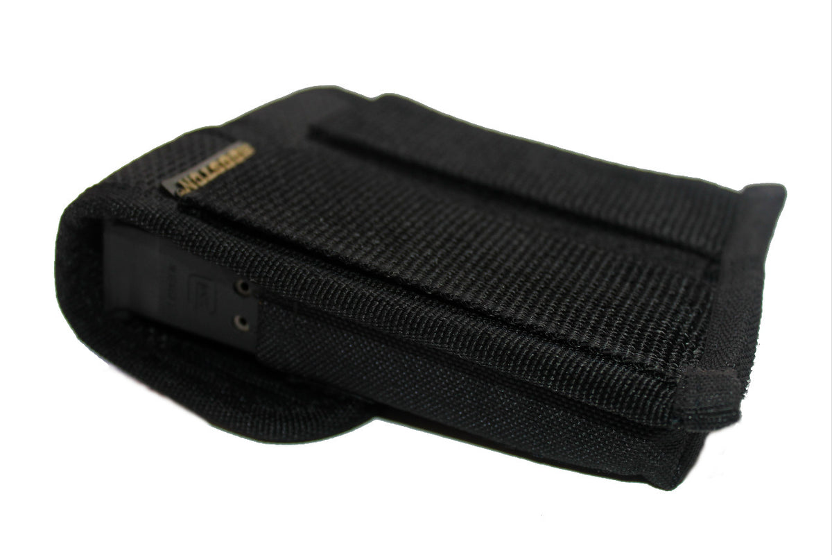 Double Magazine Pouch Holster for 9mm/40 Caliber Pistols - Tactical OWB Belt Carry