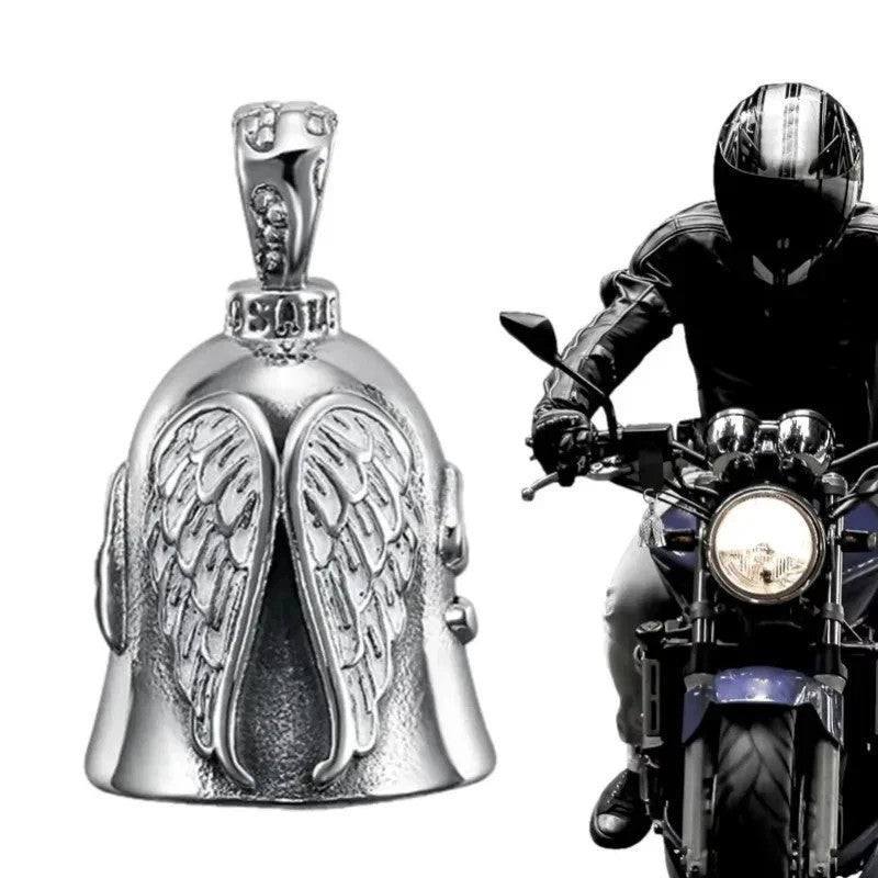 Angel Guardian Motorcycle Bell - Bicycle & Bike Safety Horn with Angel Design