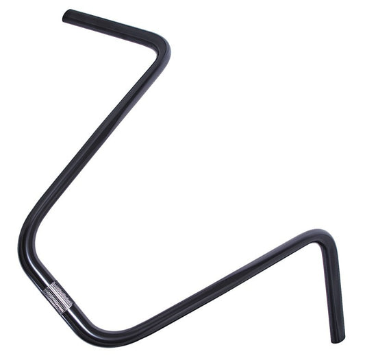13.5-Inch Black Dyno Handlebar 7/8” Clamp 22.2mm for Cruiser Bikes