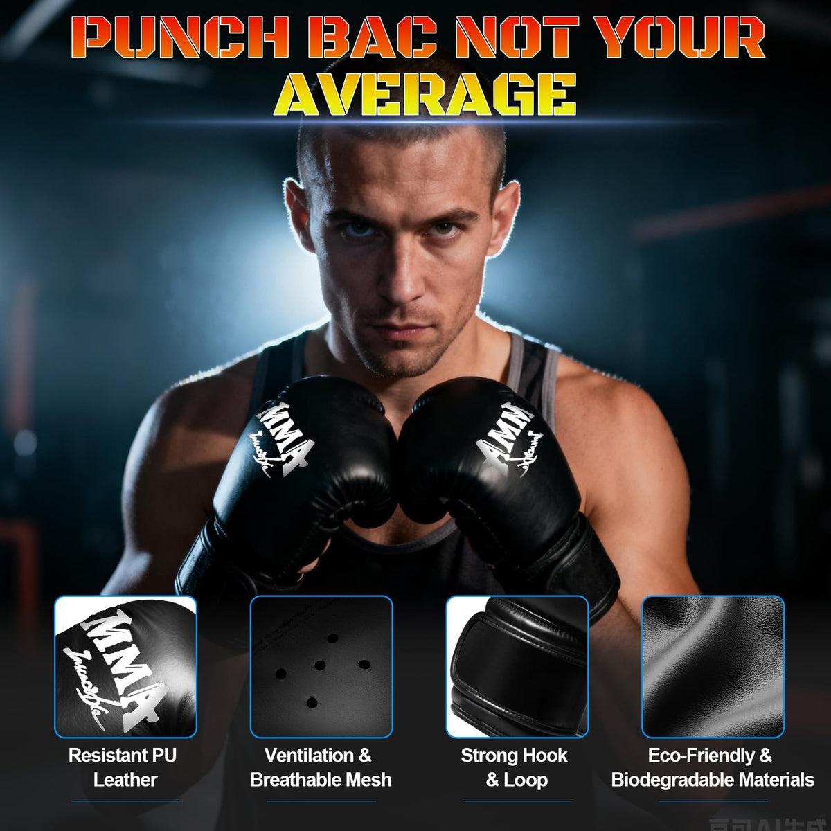 Heavy Standing Boxing Bag for Adults 70 Inch with Gloves & Pump Set