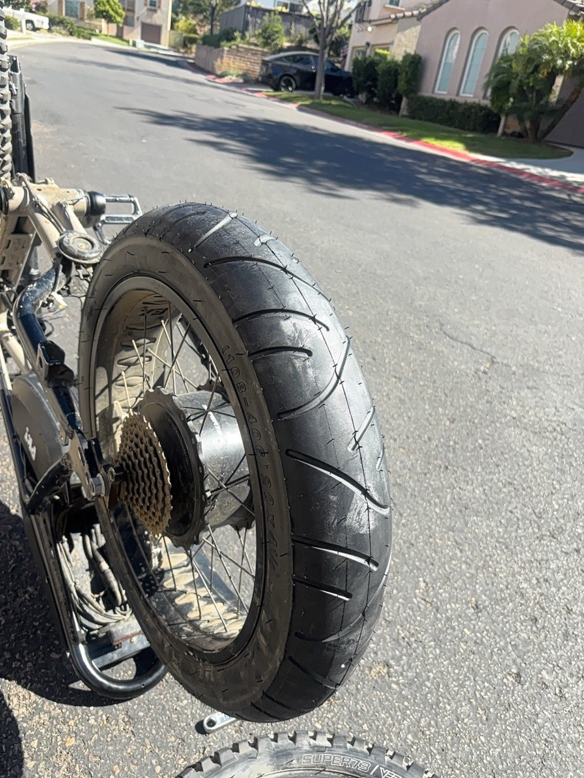 20x4.25 Supermoto Ebike Tires for Fat Bikes and Electric Bicycles