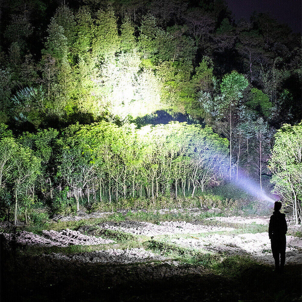 Rechargeable LED Tactical Flashlight 500m Waterproof Handheld Torch