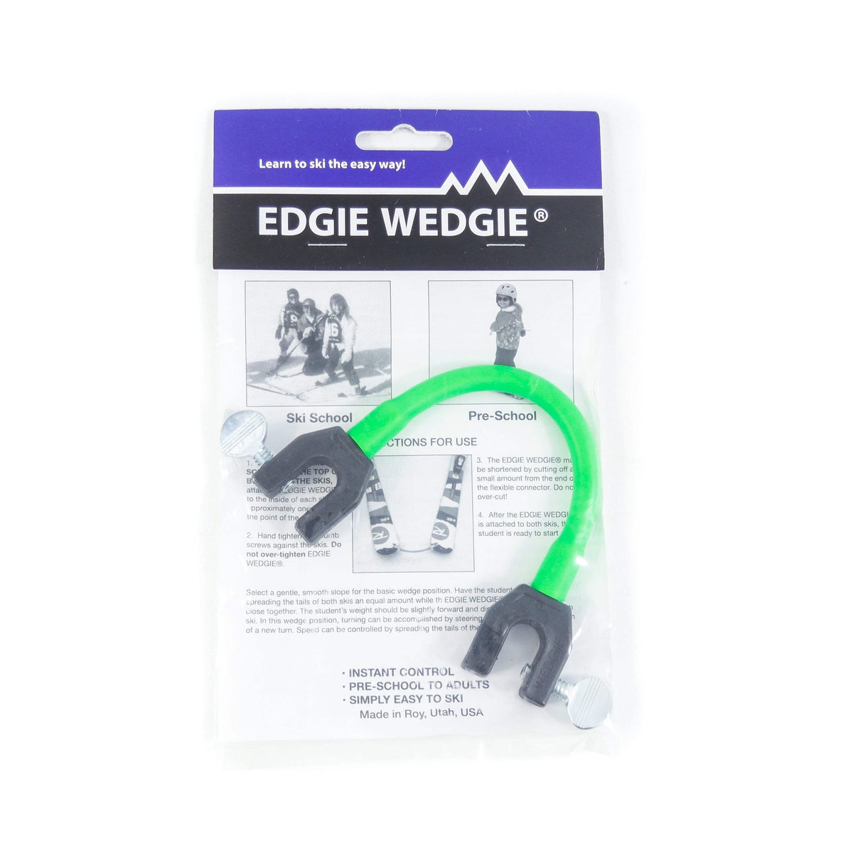 Ski Wedge Tool for Beginners - Edgie Wedgie Original Ski Accessory