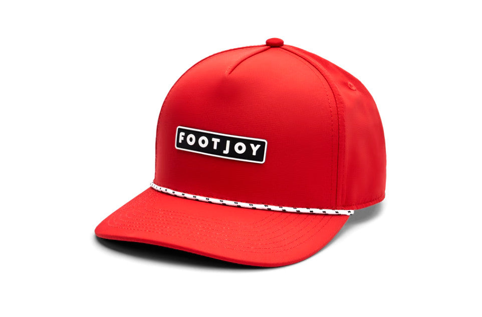 Adjustable Rope Hat - Red and Black Snapback Cap for Men & Women