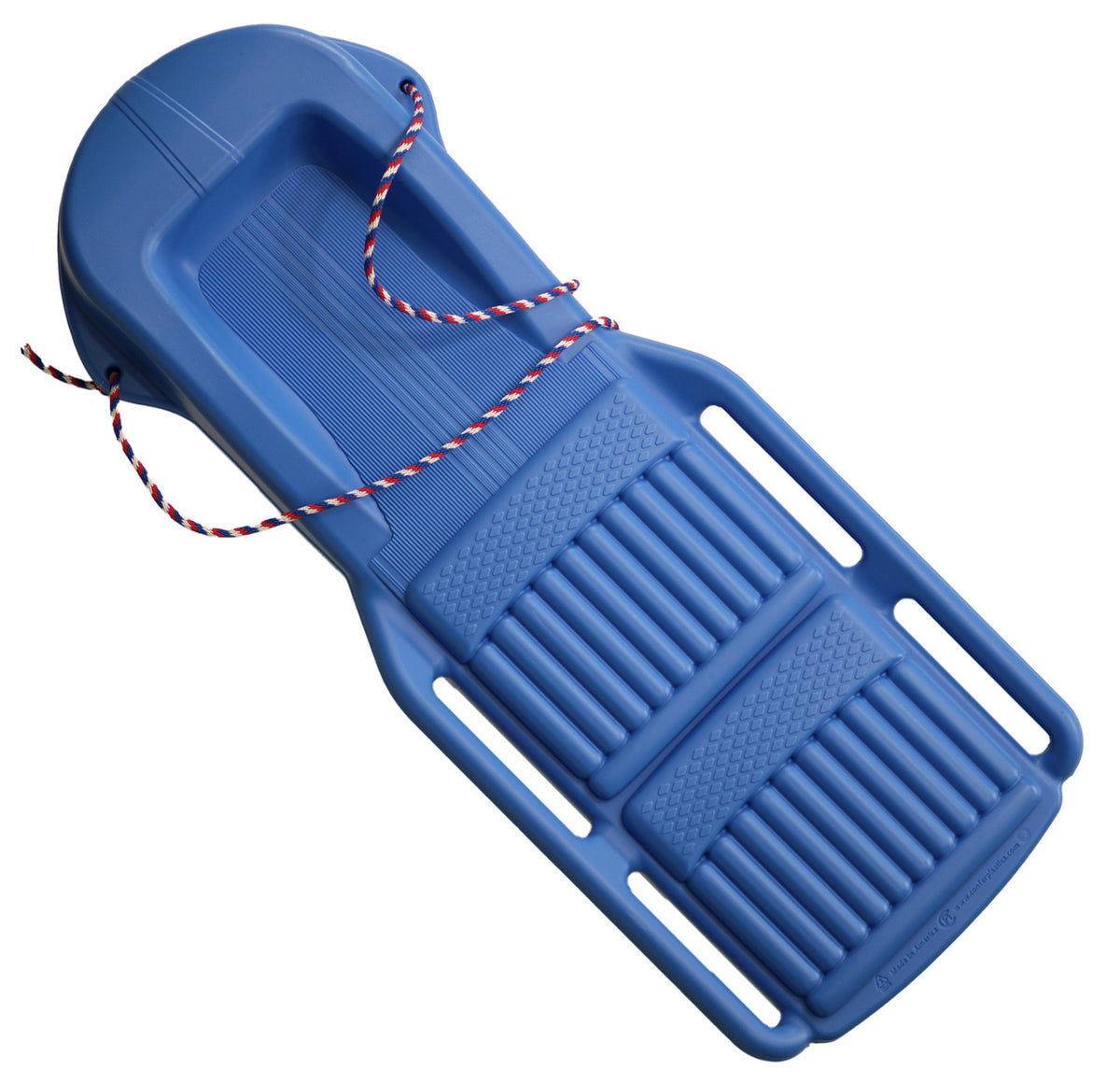 Retro Snow Sled for Winter Recreation Durable Outdoor Toy