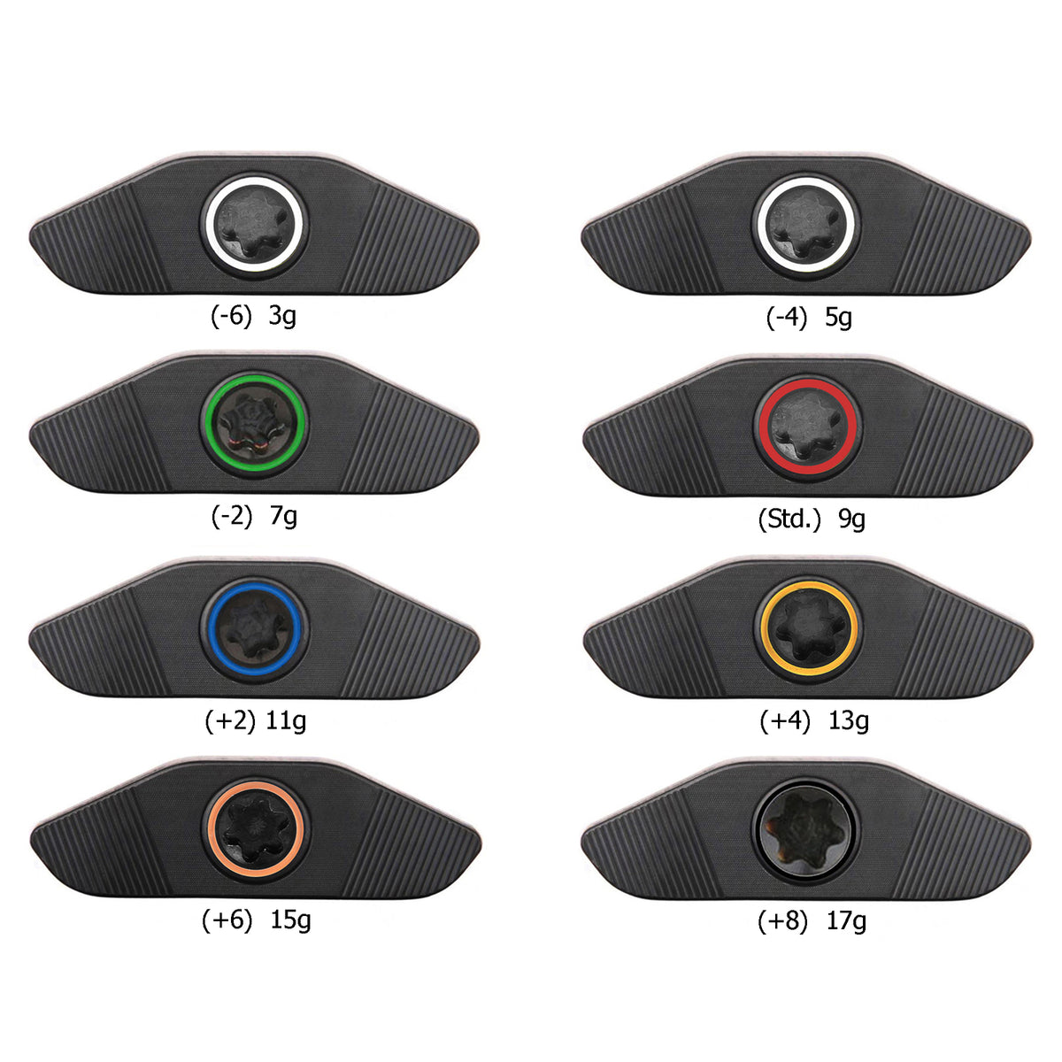 Golf Club Weight Kit - Adjustable Stainless Steel Weights for Drivers and Fairway Woods