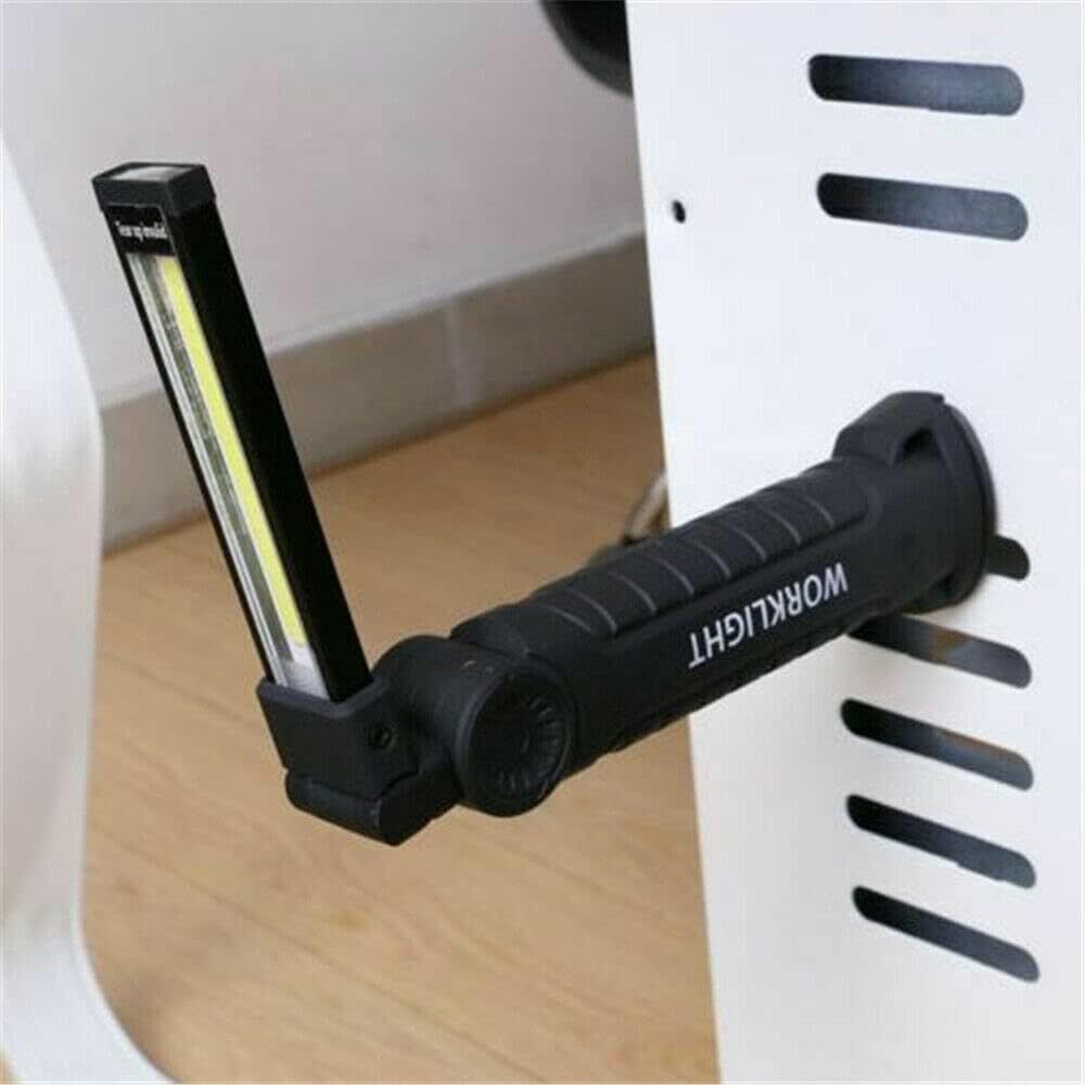 Rechargeable LED Work Light with Magnetic Base & 360° Rotation - Car & Workshop Use