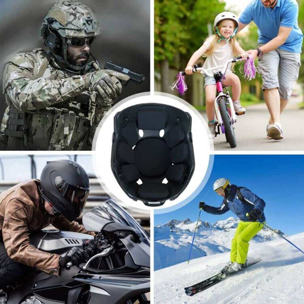 Helmet Padding Kit 19pcs EVA Foam Protective Pads for Tactical & Cosplay Helmets