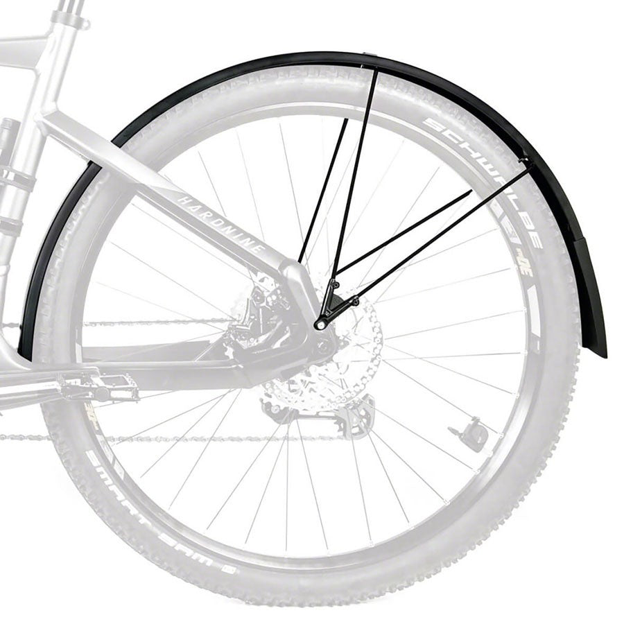 Full Coverage Aluminum Bike Fenders Set for 27.5, 29 & 700c Bikes