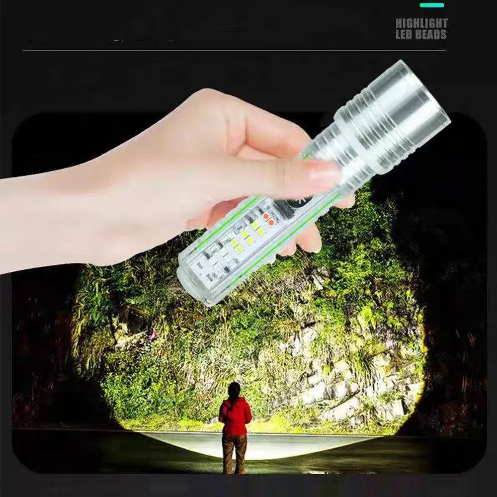 Rechargeable LED Tactical Flashlight for Camping Outdoor Hiking