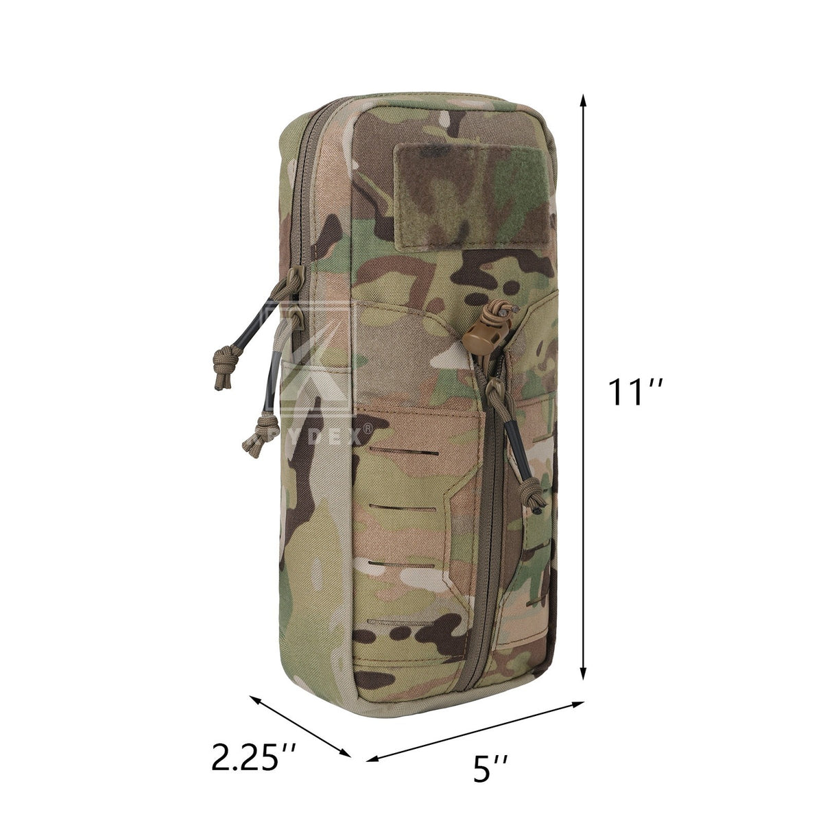 Tactical Hydration Pack with 1L Bladder and MOLLE for Hiking & Combat