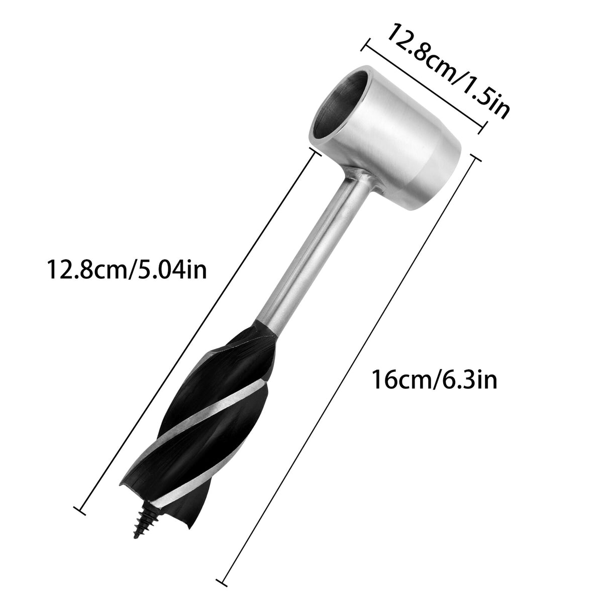 Outdoor Hand Drill Auger Wrench for Camping Bushcraft Survival Gear