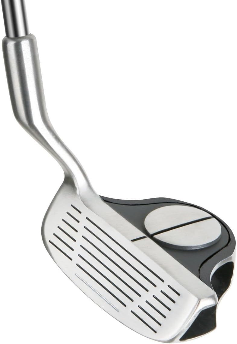 Left-Handed Golf Chipper with Alignment Guide & Smooth Roll - 35-Inch
