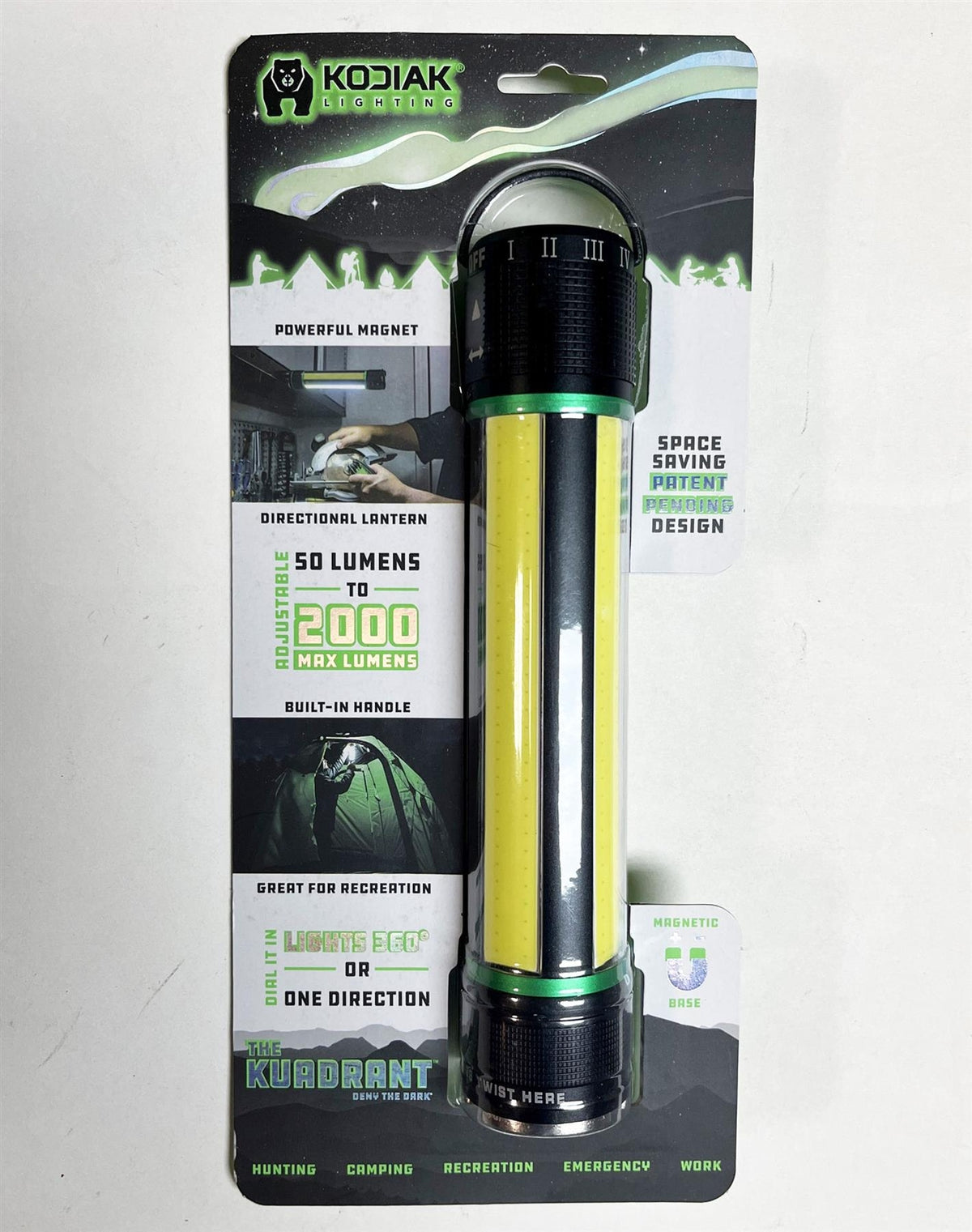 LED Lantern Light with Magnetic Base – Portable Camping & Emergency Light