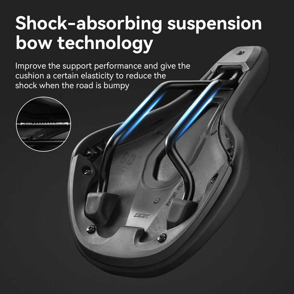 Kids Bike Seat Bicycle Saddle Waterproof Soft Cushion - 3 Zone Comfort