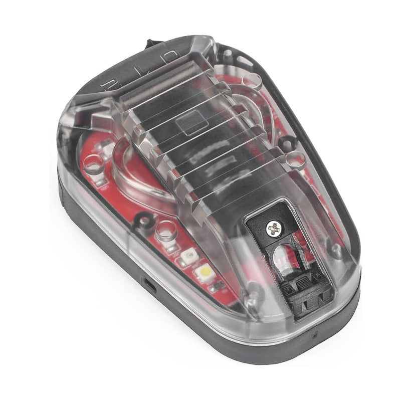 Tactical Helmet Signal Light with IR and Flashing Modes for Military Outdoor Use