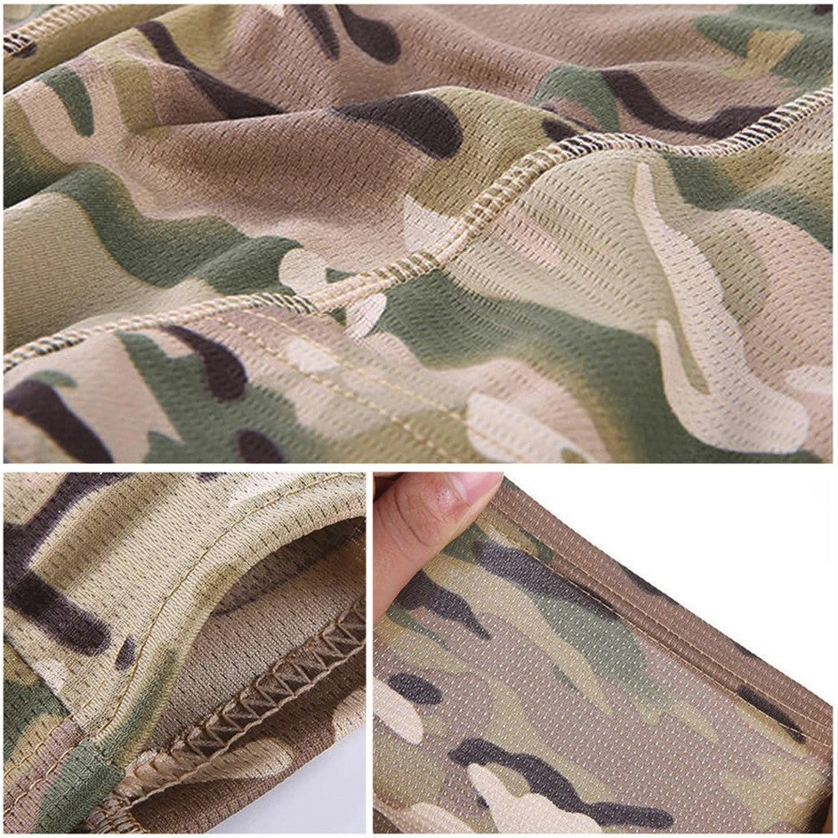 Full Face Camouflage Balaclava Mask for Outdoor Sports and Tactical Use