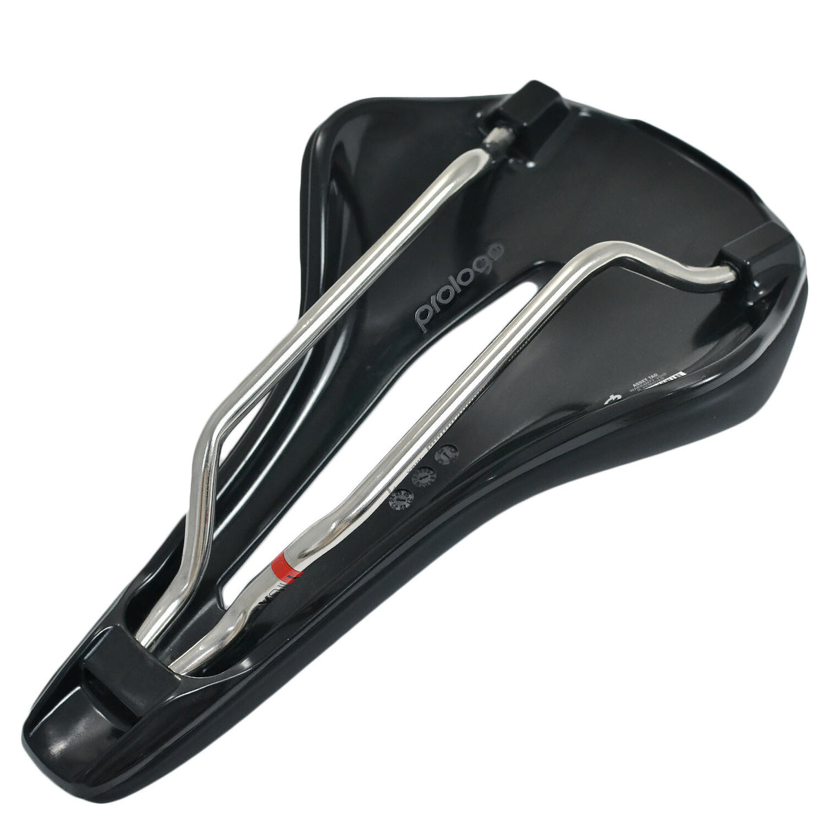 Prologo Nago R4 PAS Road Saddle - TiroX Rail, Black, 245x147mm