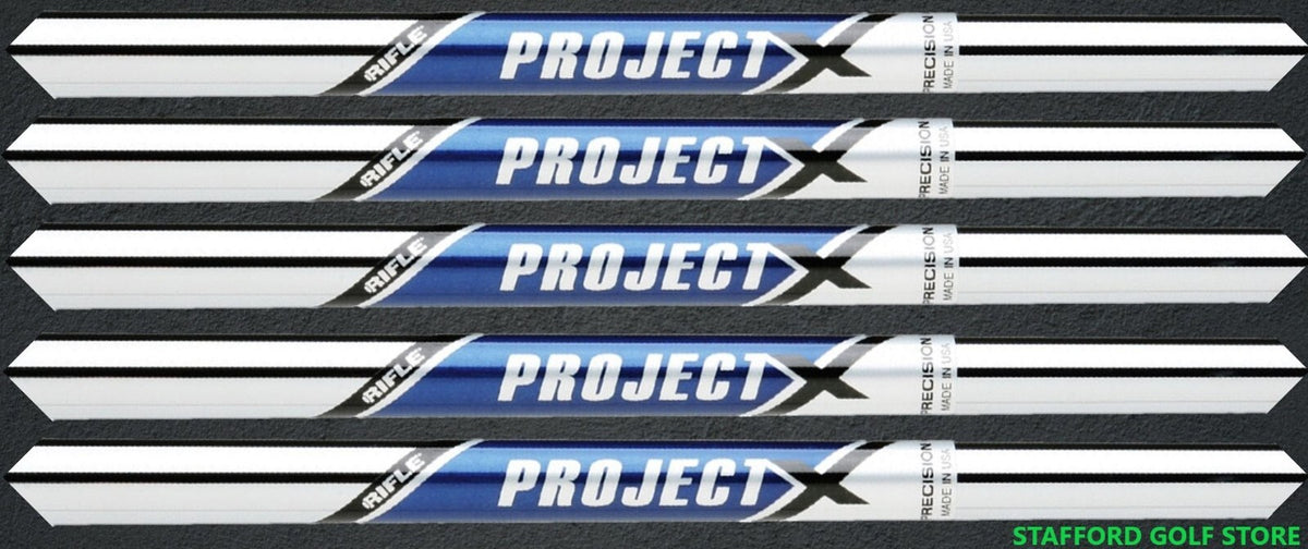 Project X Rifle .355 Taper Tip Steel Iron Shafts Set for Golf Clubs