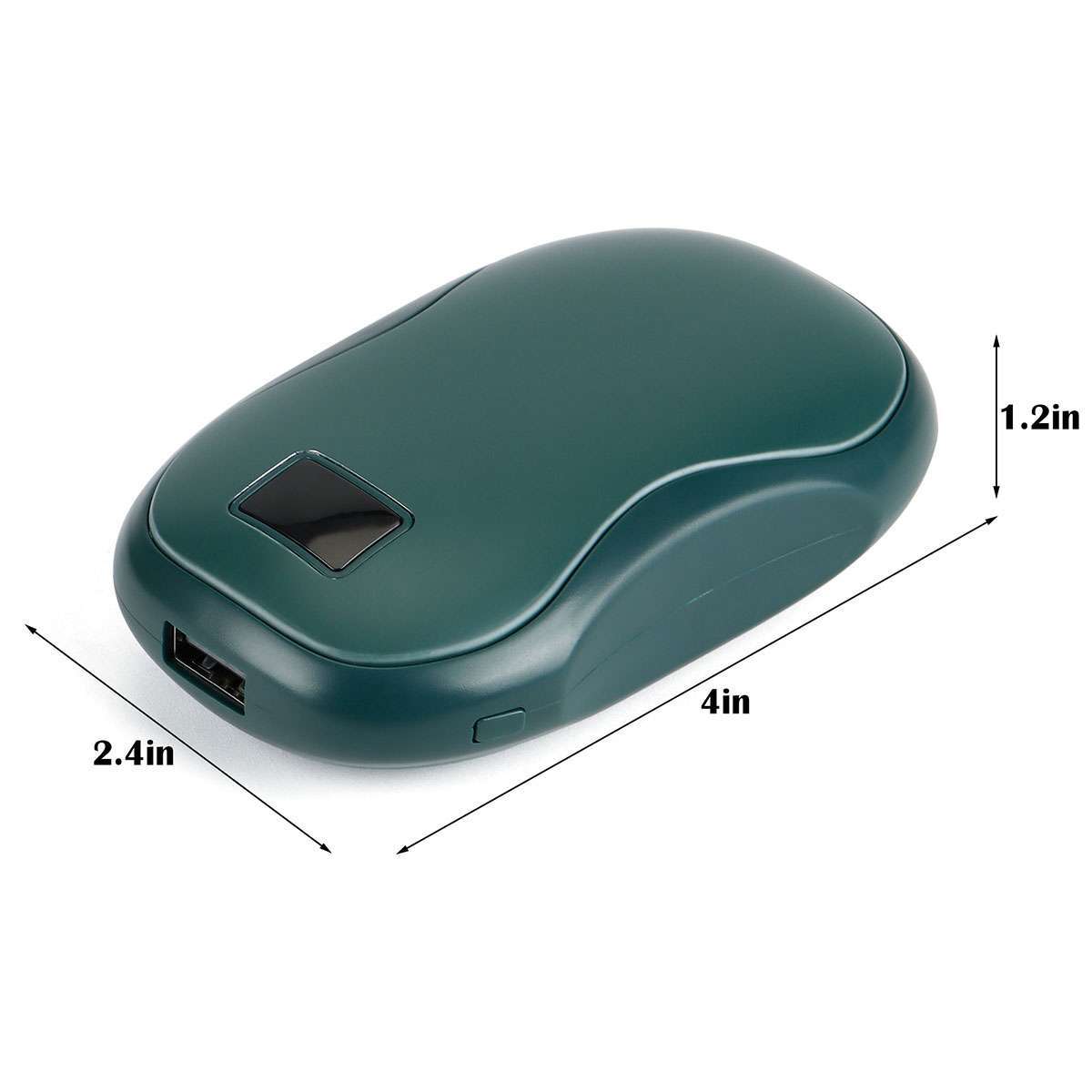 Rechargeable Hand Warmer Power Bank 5000mAh Portable USB Heater Winter Gift