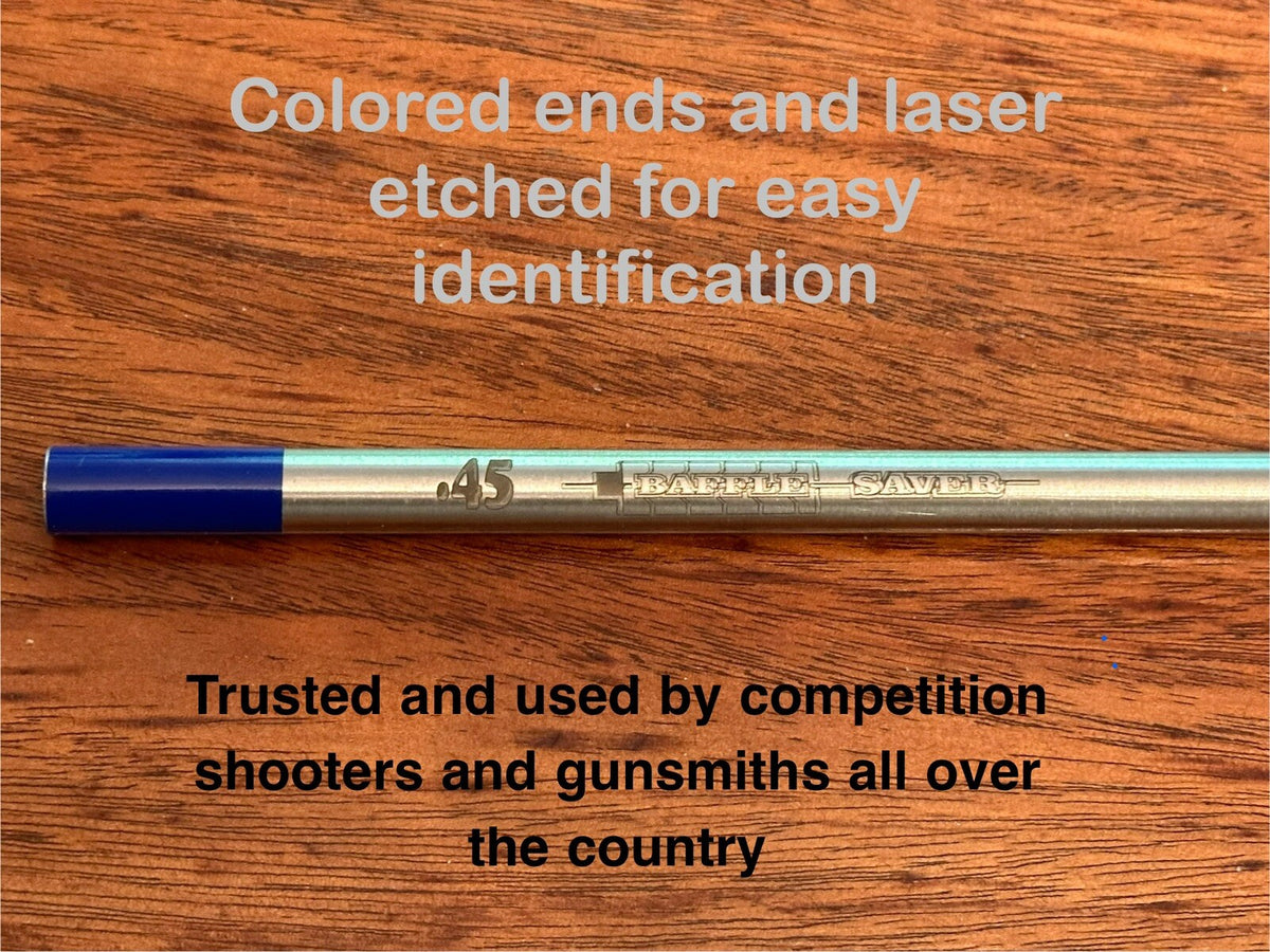Precision Alignment Rod for Suppressor Check - Multiple Calibers