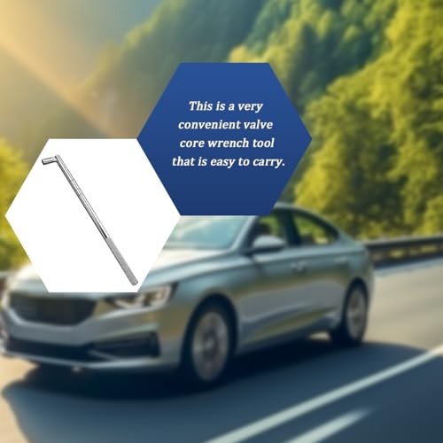 Automotive Tire Valve Core Tool - No Scratch Tire Stem Remover & Installer