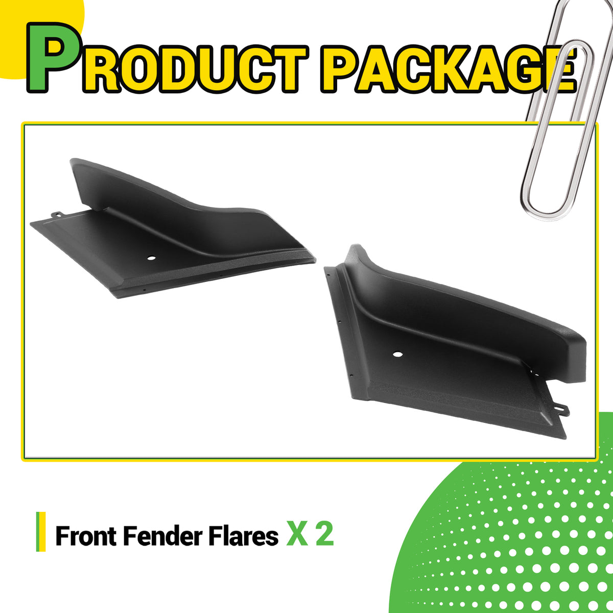 Golf Cart Fender Flare Set for EZGO ST MPT Workhorse 1999-2013 - LH & RH