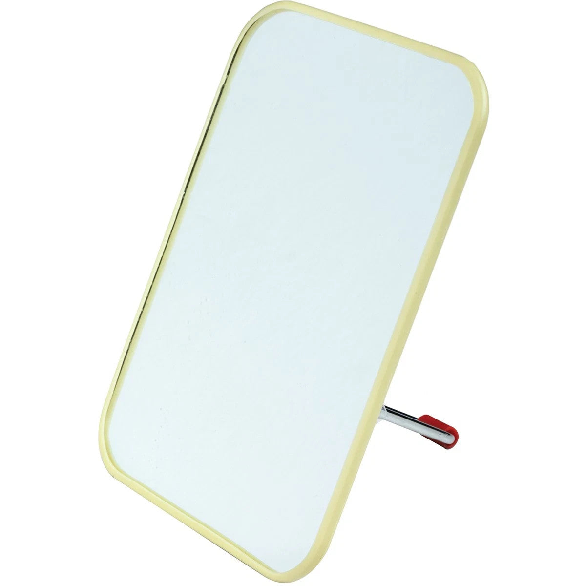 3-Way Camp Signal Mirror with Clamps and Hook for Outdoor Survival