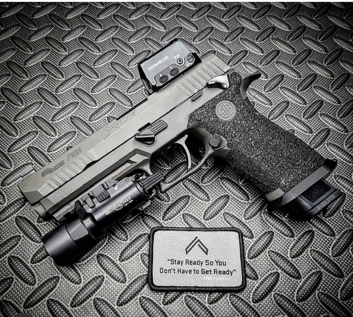 Handleitgrips Grip Tape Enhancement for P320 X5 Legion - Custom Fit, Easy Install