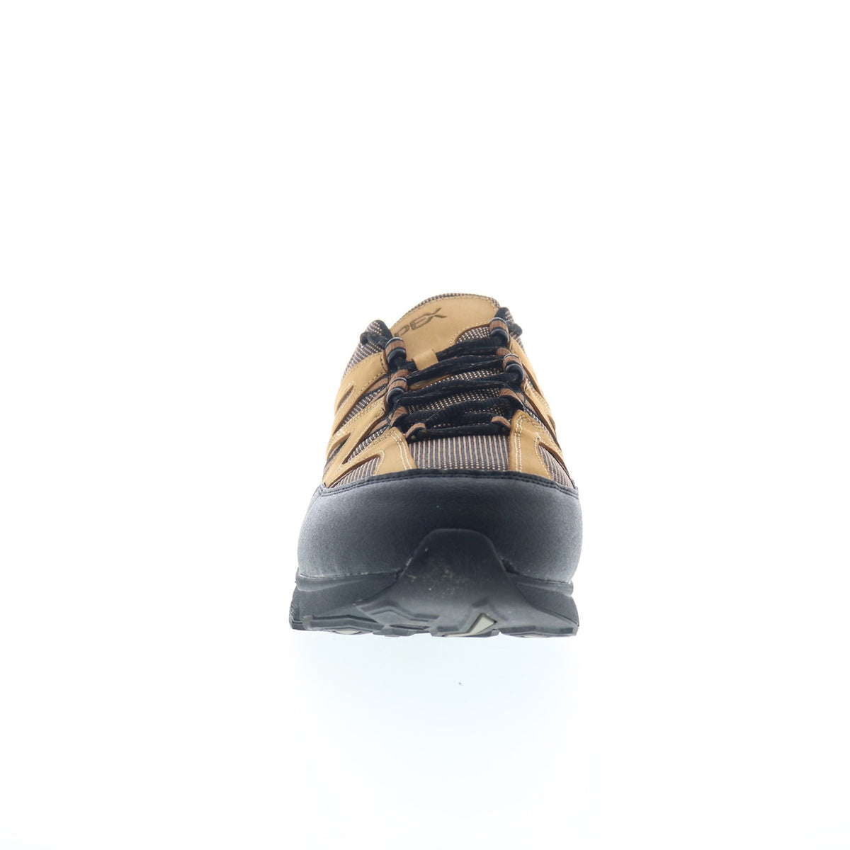 Men's Brown Trail Running Shoes - Extra Wide Hiking Sneakers Size 14