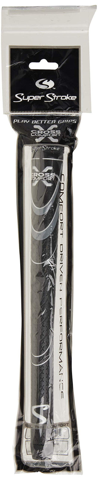 Golf Grip Midsize Black Gray Non-Slip Tacky Comfort Performance