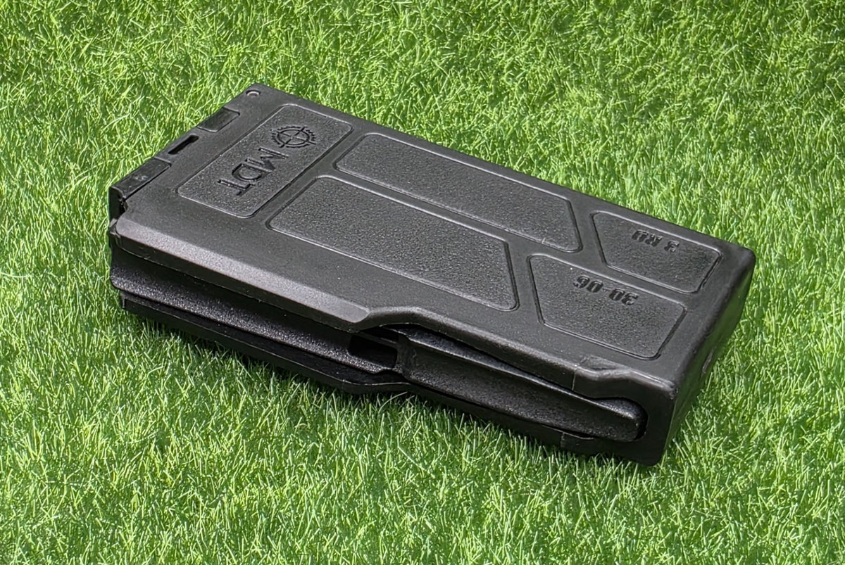 3-Round Polymer Magazine for 30-06, 270, 280 Calibers - Black